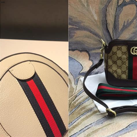 gucci originali o imitazioni|Gucci bag counterfeit logo.